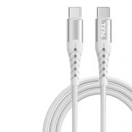 Кабель USB Type-C TFN 1.2m white (TFN-CPDUSBCC12MWH)