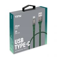 Кабель USB Type-C TFN 0.2m Zinc green (TFN-CZNUSBC02MGR)