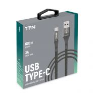 Кабель USB Type-C TFN 0.6m Zinc grey (TFN-CZNUSBC06MGR)