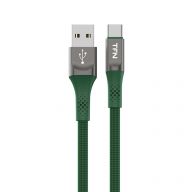 Кабель USB Type-C TFN 0.2m Zinc green (TFN-CZNUSBC02MGR)