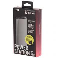 Аккумулятор TFN Boost 65W 20000 мАч (PB-261-GR), серый