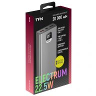 Внешний аккумулятор TFN Electrum 20000mAh Grey (TFN-PB-295-GR)