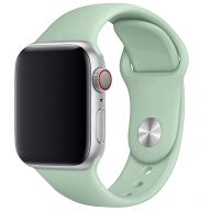 Ремешок TFN для Apple Watch силиконовый 38mm/40mm, салатовый