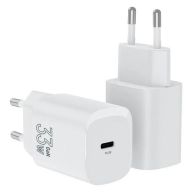 Сетевое зарядное устройство TFN x1 USB-C GaN 33W, белый (TFN-WC-33-2104-WH)