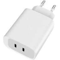 Сетевое зарядное устройство TFN x2 USB-C PD 40W, белый (TFN-WCRPD05)