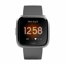 Часы Fitbit Versa Lite Edition (Charcoal/Silver Aluminum)