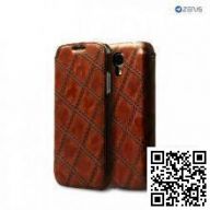 Чехол Zenus Prestige Italian Vintage Quilt Diary Series для Samsung Galaxy S4 I9500 (Braun)