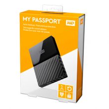 Внешний HDD Western Digital My Passport 2 ТБ USB 3.0 (Black)