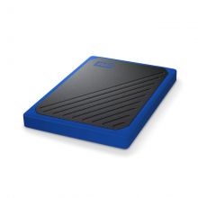 2 ТБ Внешний SSD Western Digital My Passport Go, USB 3.2 Gen 1, черный/синий